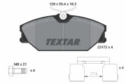 89005600 Souprava brzd, kotoučová brzda BrakeBox, Pad and Disc Kit TEXTAR