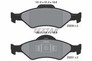 89005700 Souprava brzd, kotoučová brzda BrakeBox, Pad and Disc Kit TEXTAR