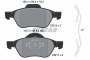 89013900 Souprava brzd, kotoučová brzda BrakeBox, Pad and Disc Kit TEXTAR