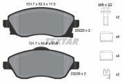 89005900 Souprava brzd, kotoučová brzda BrakeBox, Pad and Disc Kit TEXTAR