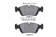 89014700 Souprava brzd, kotoučová brzda BrakeBox, Pad and Disc Kit TEXTAR