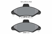 89006300 Souprava brzd, kotoučová brzda BrakeBox, Pad and Disc Kit TEXTAR