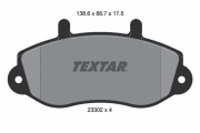 89015100 Souprava brzd, kotoučová brzda BrakeBox, Pad and Disc Kit TEXTAR
