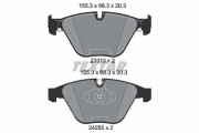 2331381 Sada brzdových destiček, kotoučová brzda Lightweight Technology TEXTAR