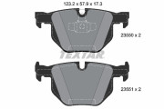2355081 Sada brzdových destiček, kotoučová brzda Lightweight Technology TEXTAR