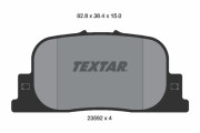 2359201 Sada brzdových destiček, kotoučová brzda TEXTAR