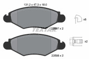 89007400 Souprava brzd, kotoučová brzda BrakeBox, Pad and Disc Kit TEXTAR