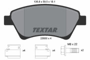 89017000 Souprava brzd, kotoučová brzda BrakeBox, Pad and Disc Kit TEXTAR