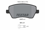 2397301 Sada brzdových destiček, kotoučová brzda epad TEXTAR