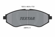 89017200 Souprava brzd, kotoučová brzda BrakeBox, Pad and Disc Kit TEXTAR