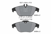 2425381 Sada brzdových destiček, kotoučová brzda Lightweight Technology TEXTAR