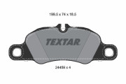 2445902 Sada brzdových destiček, kotoučová brzda TEXTAR