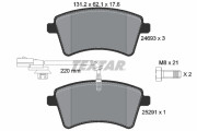 2469306 Sada brzdových destiček, kotoučová brzda epad TEXTAR