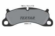 2500301 Sada brzdových destiček, kotoučová brzda epad TEXTAR