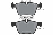 2535301 Sada brzdových destiček, kotoučová brzda epad TEXTAR
