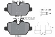 2547801 Sada brzdových destiček, kotoučová brzda epad TEXTAR