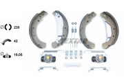 83049001 Sada brzdových čelistí BrakeBox, Pad and Disc Kit TEXTAR