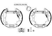 84030403 Sada brzdových čelistí Shoe Kit TEXTAR