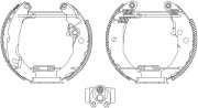 84033300 Sada brzdových čelistí Shoe Kit TEXTAR