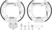 84056800 Sada brzdových čelistí Shoe Kit TEXTAR