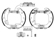 84059900 Sada brzdových čelistí Shoe Kit TEXTAR