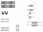 97048800 Sada příslušenství, parkovací brzdové čelisti TEXTAR