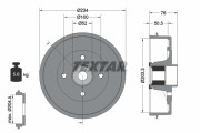 94042400 Brzdový buben TEXTAR