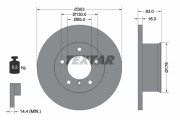 92020300 Brzdový kotouč TEXTAR