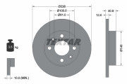 92036103 Brzdový kotouč Shoe Kit Pro TEXTAR