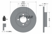 92041700 Brzdový kotouč TEXTAR