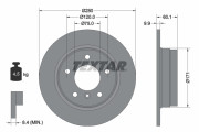92055703 Brzdový kotouč Shoe Kit Pro TEXTAR