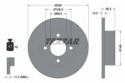 92057800 Brzdový kotouč TEXTAR