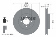 92060903 Brzdový kotouč Shoe Kit Pro TEXTAR