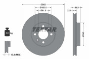 92064803 Brzdový kotouč Shoe Kit Pro TEXTAR
