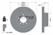 92071403 Brzdový kotouč Shoe Kit Pro TEXTAR