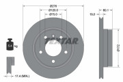 92072403 Brzdový kotouč Shoe Kit Pro TEXTAR