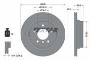 92075103 Brzdový kotouč Shoe Kit Pro TEXTAR