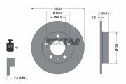 92082503 Brzdový kotouč Shoe Kit Pro TEXTAR