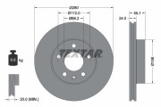 92083803 Brzdový kotouč Shoe Kit Pro TEXTAR
