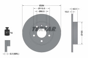 92092103 Brzdový kotouč Shoe Kit Pro TEXTAR