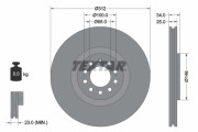 92098503 Brzdový kotouč Shoe Kit Pro TEXTAR