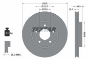 92098900 Brzdový kotouč TEXTAR