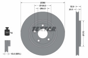 92099105 Brzdový kotouč PRO+ TEXTAR