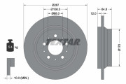 92100705 Brzdový kotouč PRO+ TEXTAR