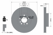 92107203 Brzdový kotouč Shoe Kit Pro TEXTAR