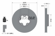 92110003 Brzdový kotouč Shoe Kit Pro TEXTAR
