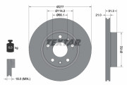 92115703 Brzdový kotouč Shoe Kit Pro TEXTAR