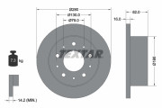 92116203 Brzdový kotouč Shoe Kit Pro TEXTAR
