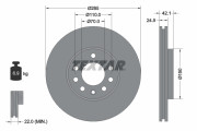 92118703 Brzdový kotouč Shoe Kit Pro TEXTAR