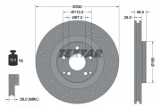 92119803 Brzdový kotouč Shoe Kit Pro TEXTAR